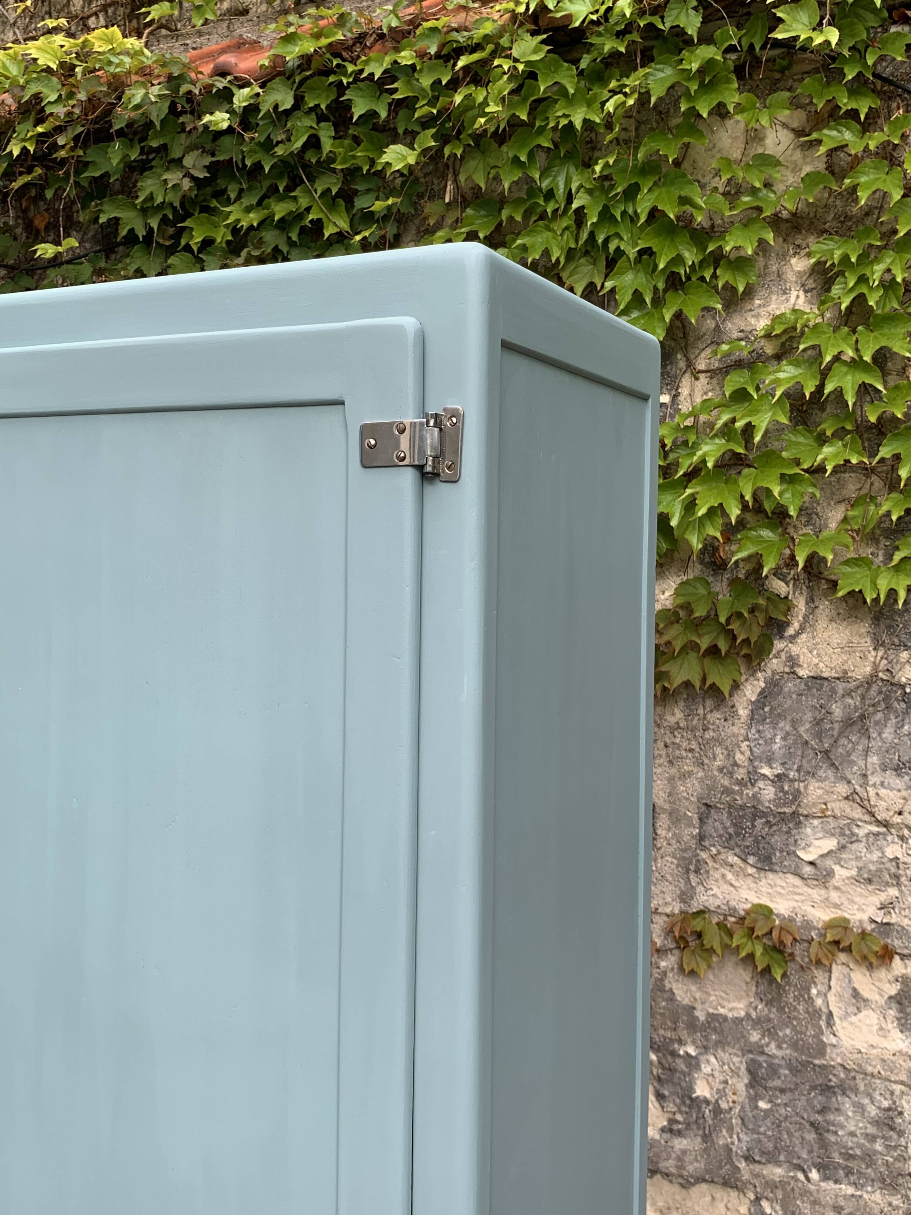 Mado 1940 blue/grey green kitchen cabinet buffet