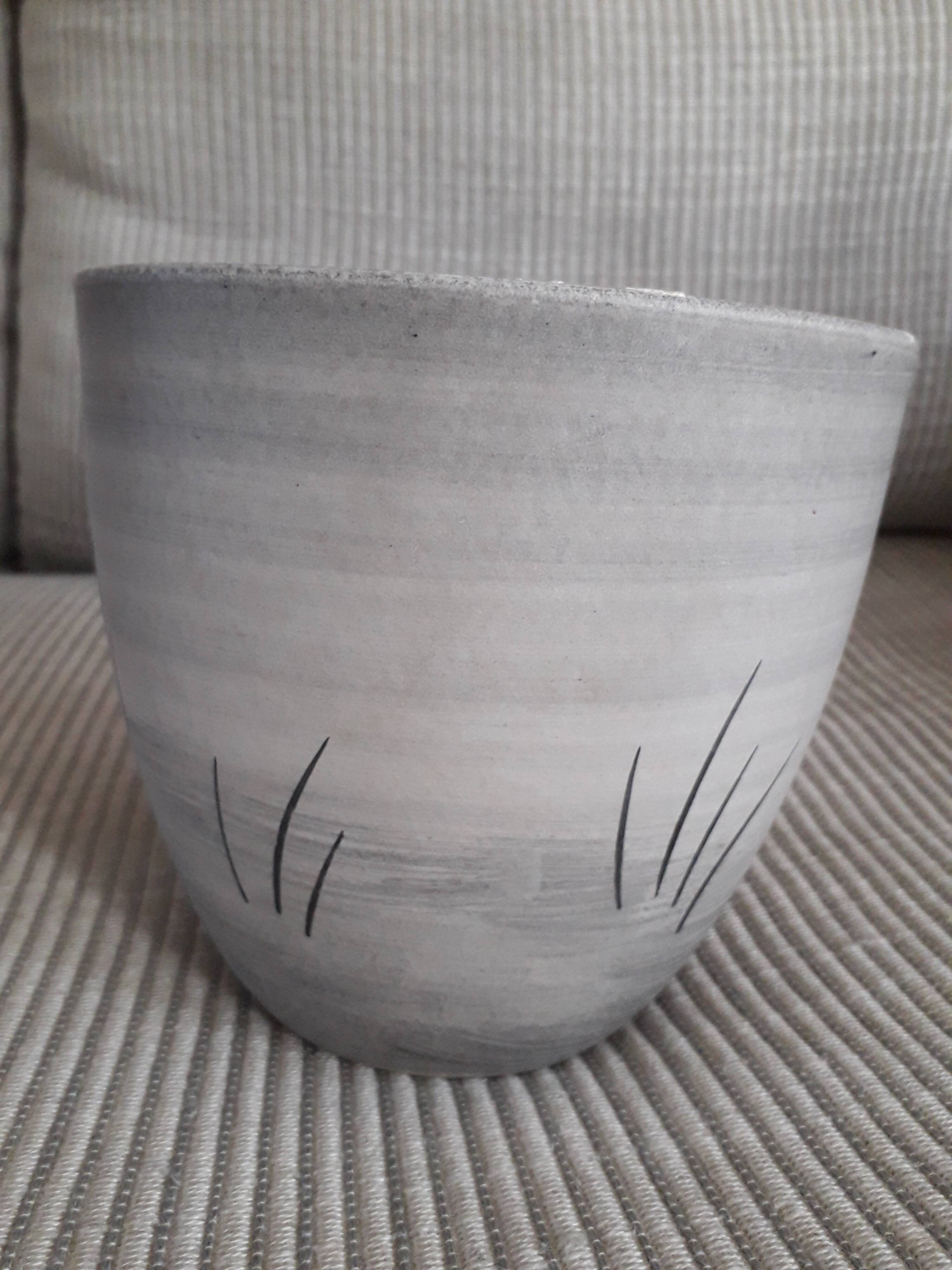 Vintage ceramic signed Millet Sèvres