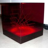 Lampe de table "Cubo di Teo"  James Rivière vers 1970