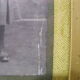 Former Art Deco photo frame with children's photo and wooden horse