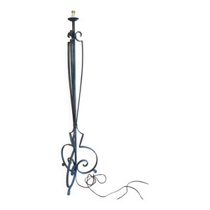 Lampadaire en fer forgé,