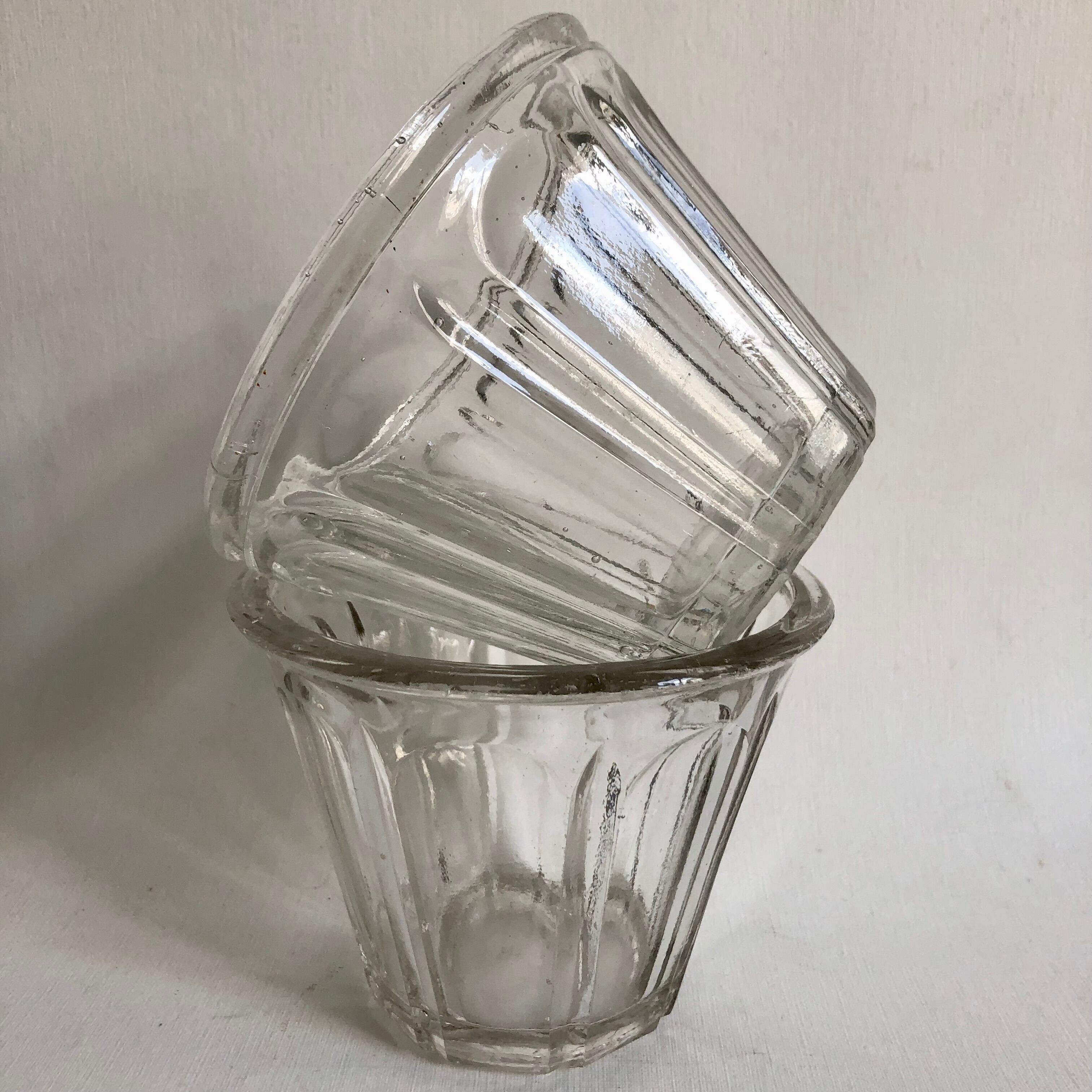 Old jam jar - diameter 12 cm