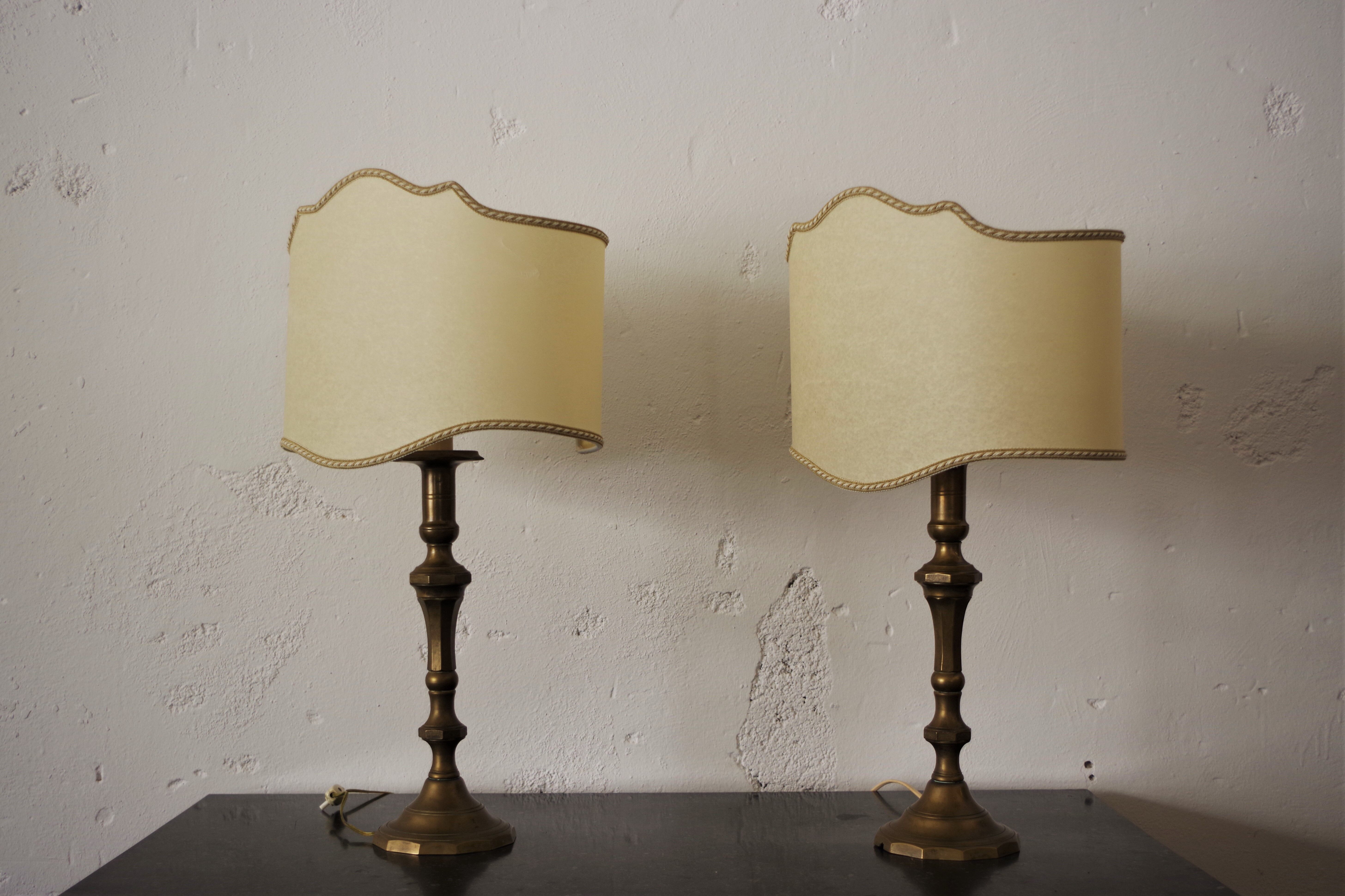 Desk lamps, 1940s, Set of 2