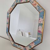 Vintage octagon mirror
