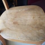 Horgen Glarus bistro chair, signed and made in Switzerland - 1950s