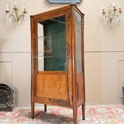 ROSEWOOD DISPLAY CABINET IN LOUIS XVI STYLE, 19TH CENTURY