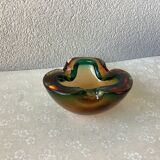 Vintage Murano Sommerso ashtray