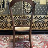 Suite de 6 chaises paillées provençales