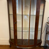 Chippendale-style English-style display case