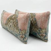 Lot de 2 housses de coussin turque vintage 38x119 cm