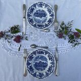 Set of 8 plates Royal Homes of Britain