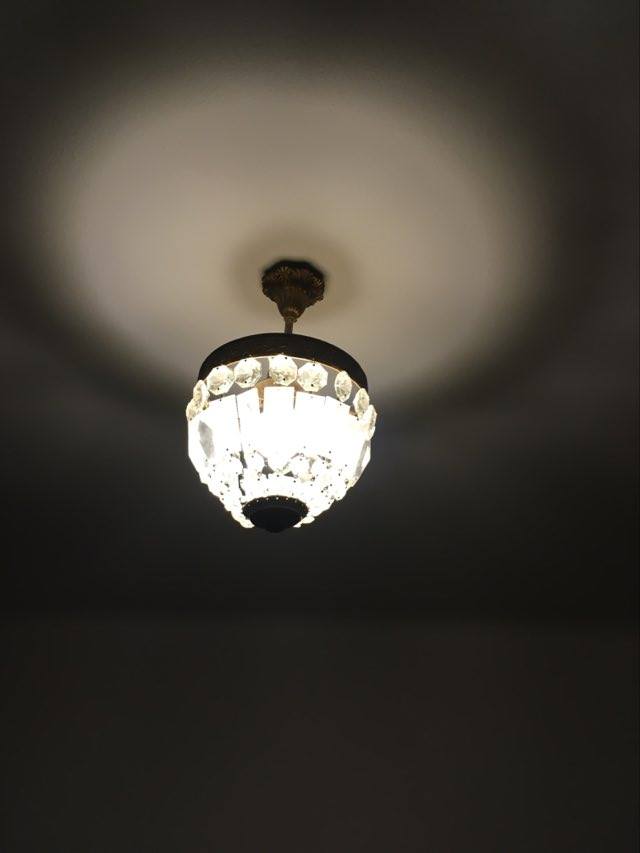 Suspension with half-basket 20th century