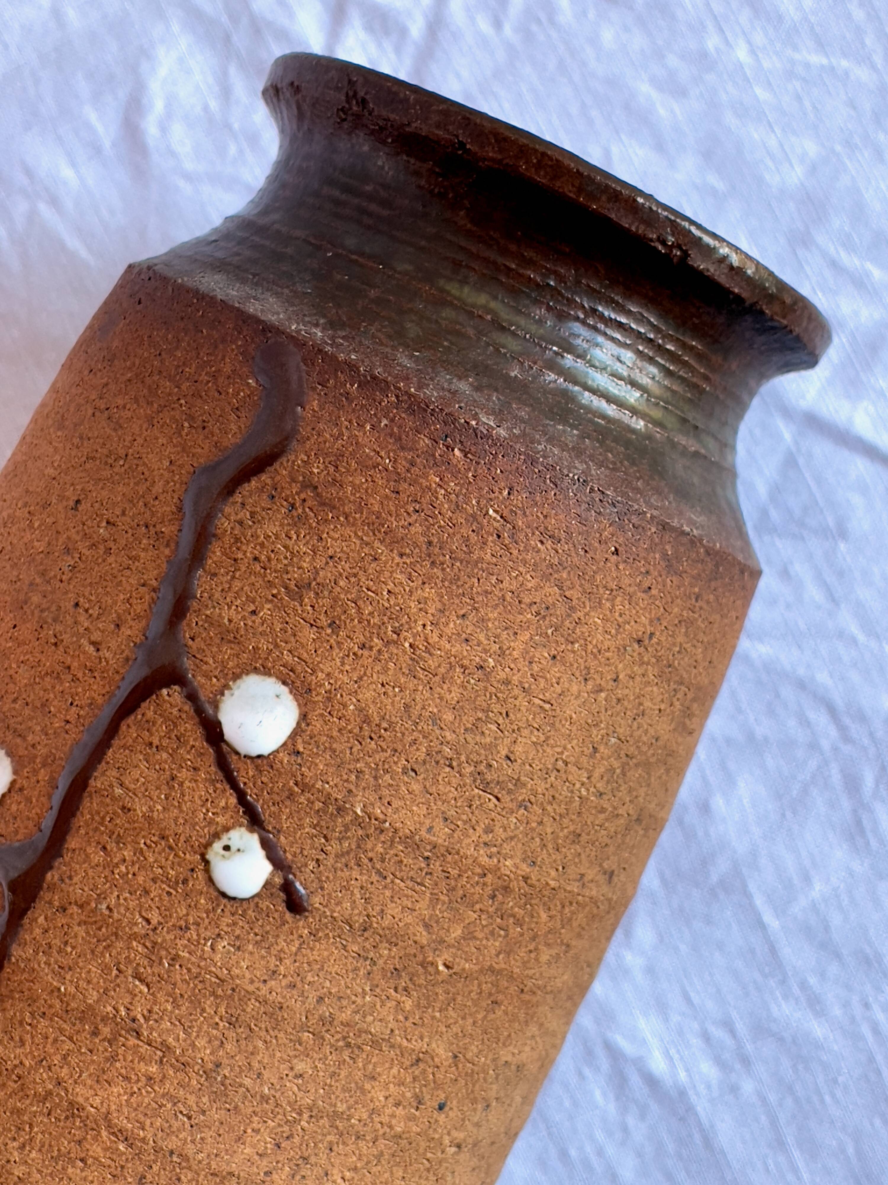 Vase japonais pour Ikebana années 70, période Showa