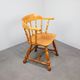 Vintage Windsor armchair with spindle back, Central Europe, circa 1970–1980.