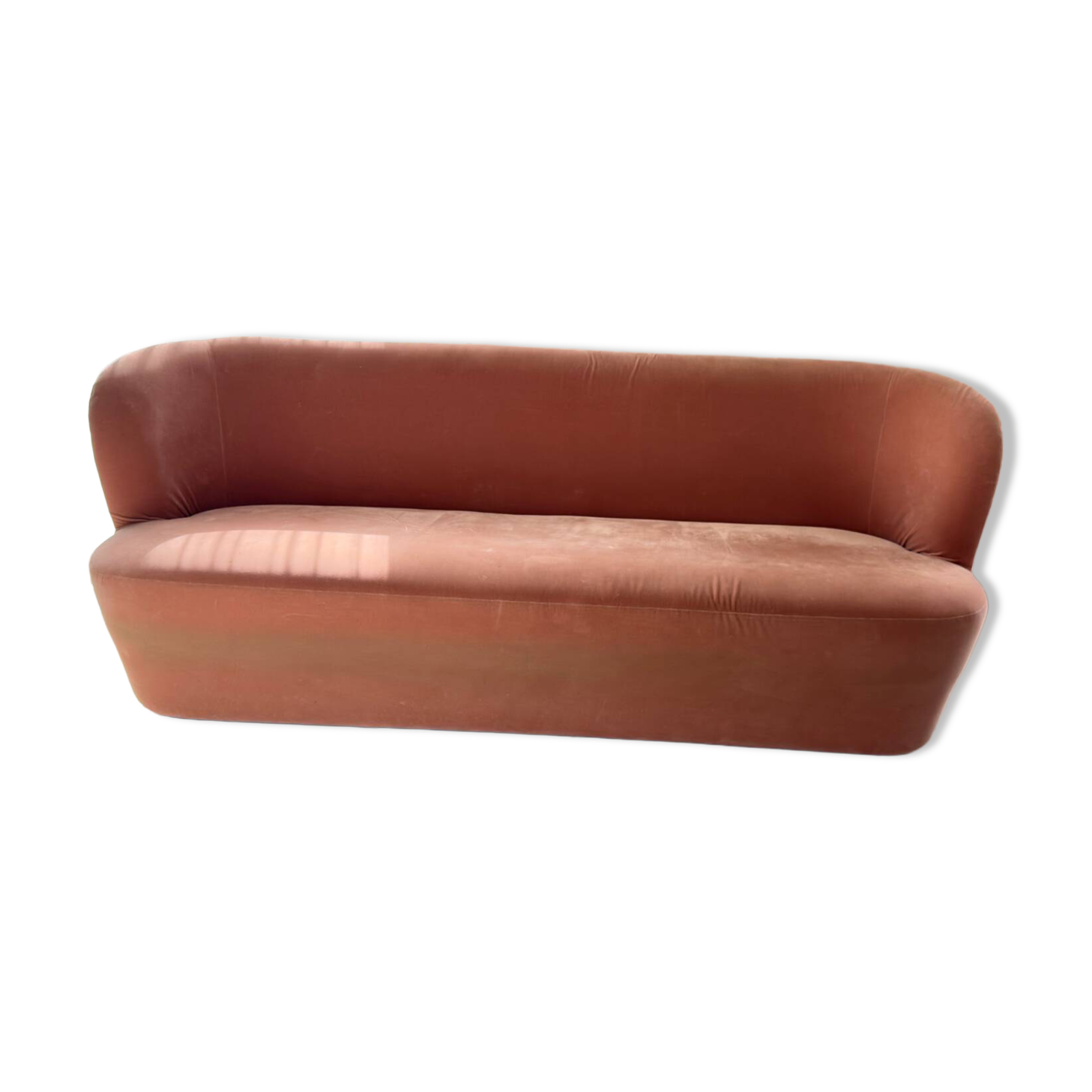 Canapé 3 places en velours GUBI