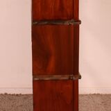 Globe Wernicke Library in Mahogany with 3 pieces and a small cabinet.