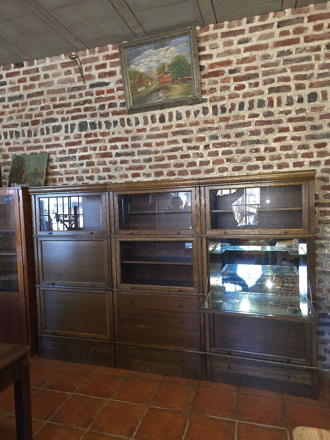 Modular bookshelf MD in oak