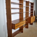 Tectonia wall unit by jussi peippo for asko, 1960s