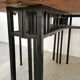 Table modulable vintage à système Torrens et fils