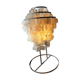 vintage mother-of-pearl lamp