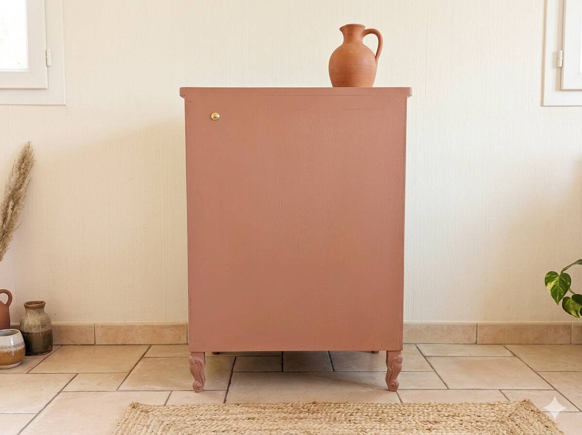 Renovated vintage side table