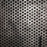 Steel postal sorting with stripped stool - patinated graphite 1950