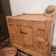 Ancien garde-manger en Pitch pin - début XXe siècle