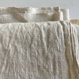 Nappe de ferme de réserve en lin brut 19e L260cm