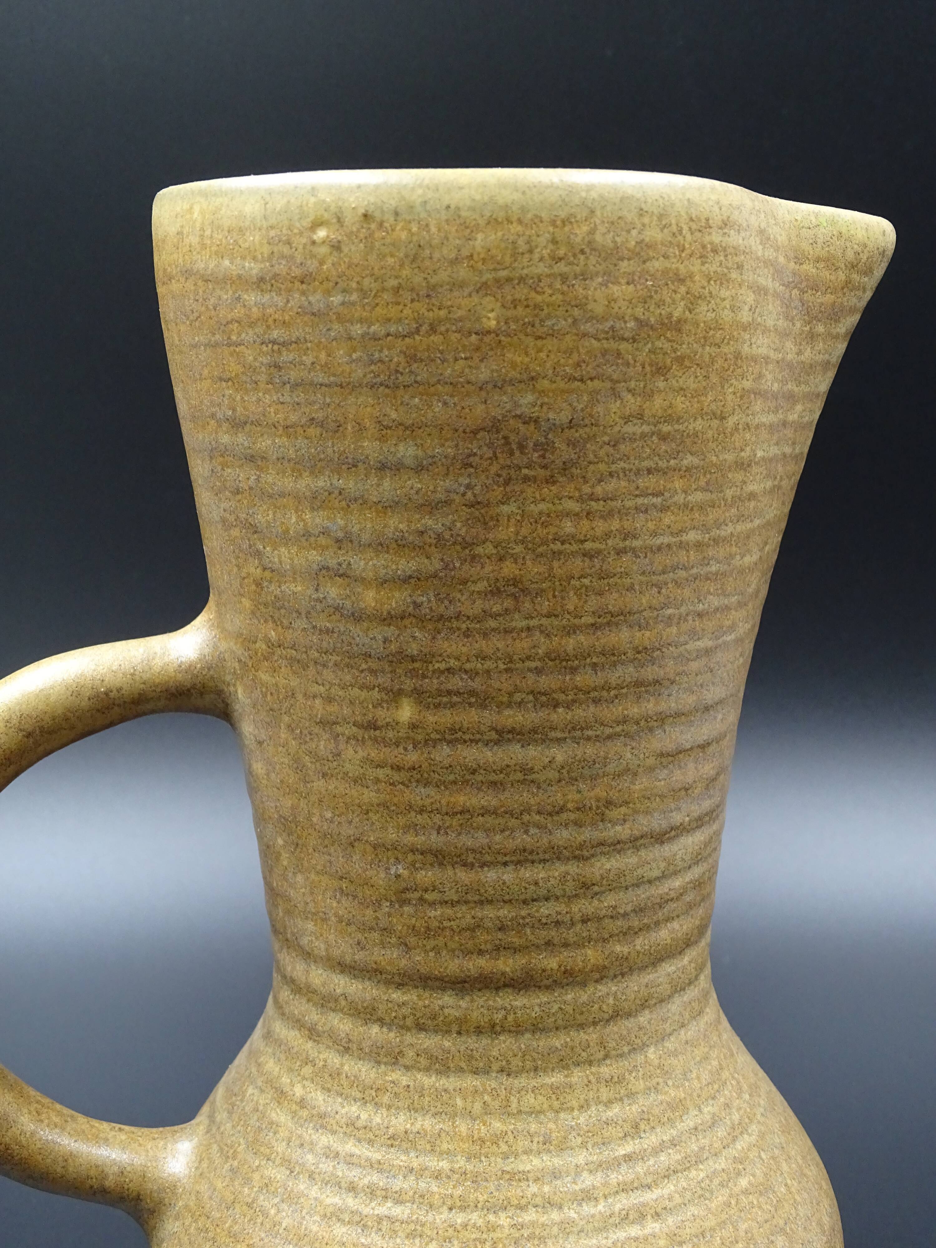 Sandstone pitcher - Digoin - Around 1970