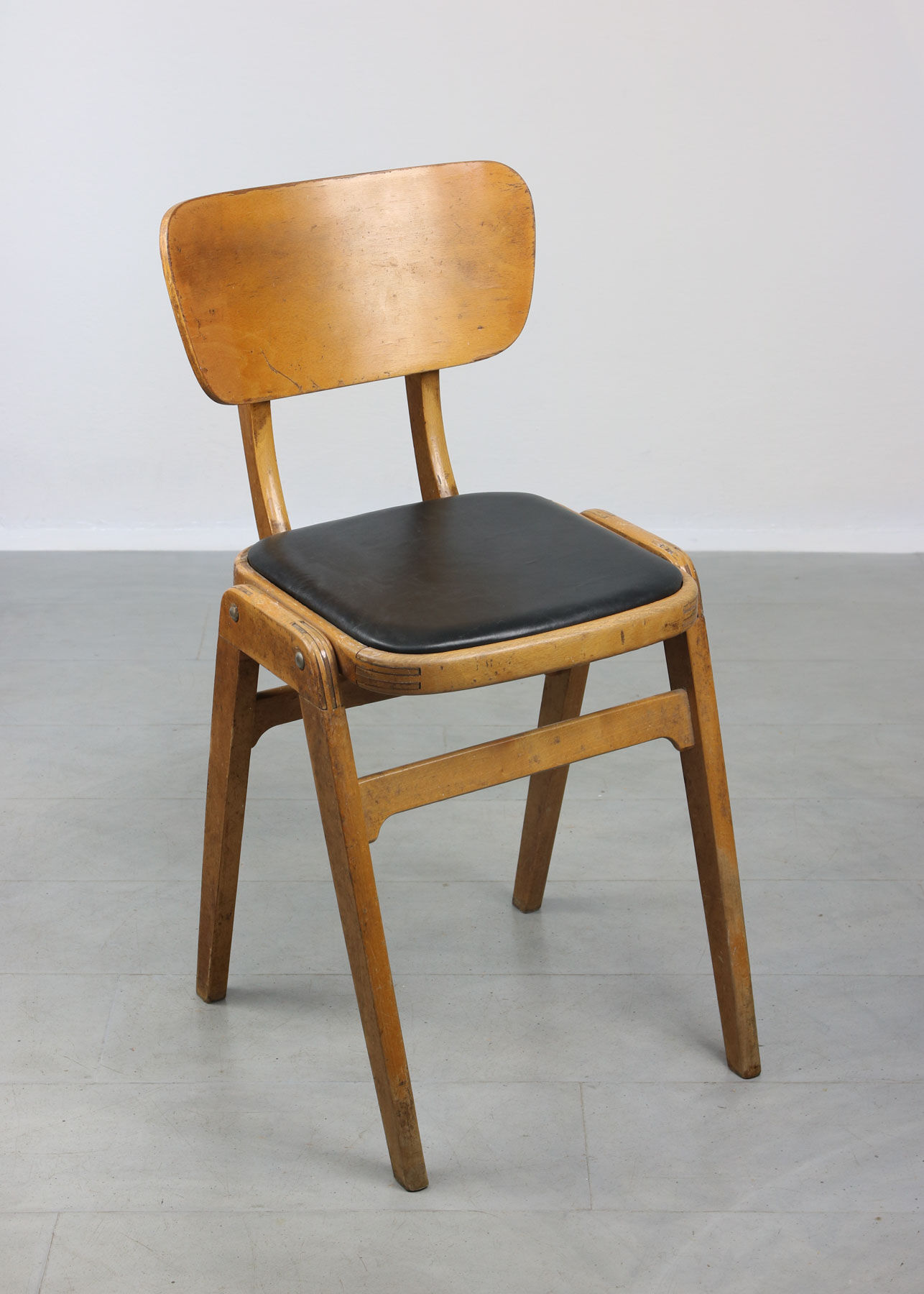 Italian leather chair