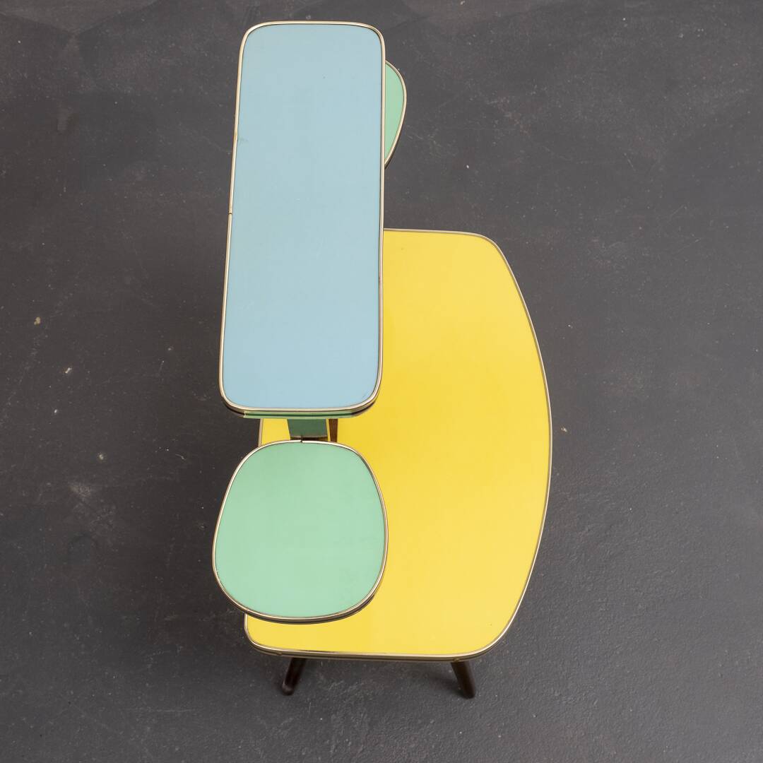 Vintage flower bench, 50s
