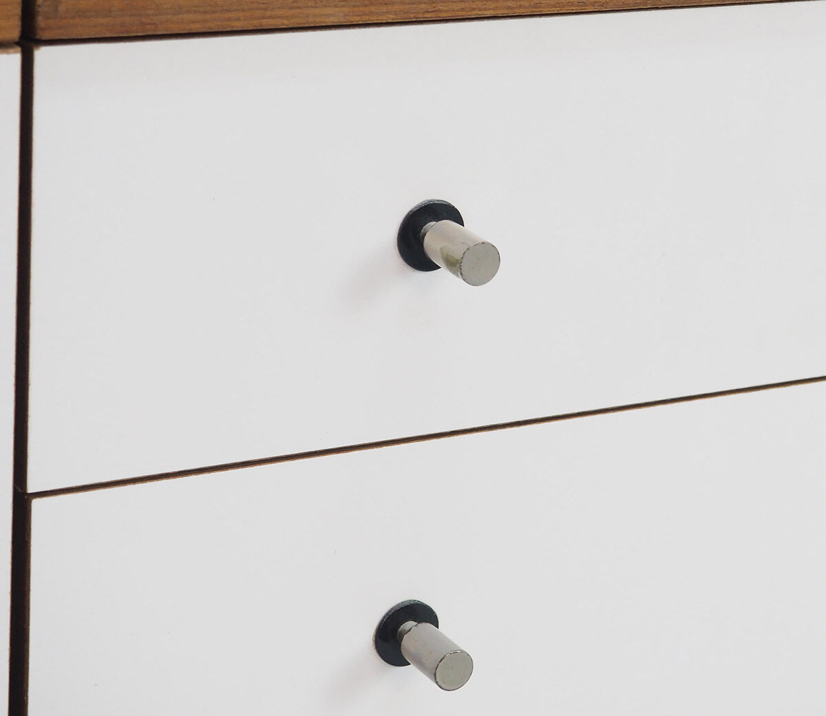 Teak and metal wall unit by Simplalux, 1960's