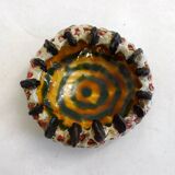 Organic barbotine ashtray and pocket tray