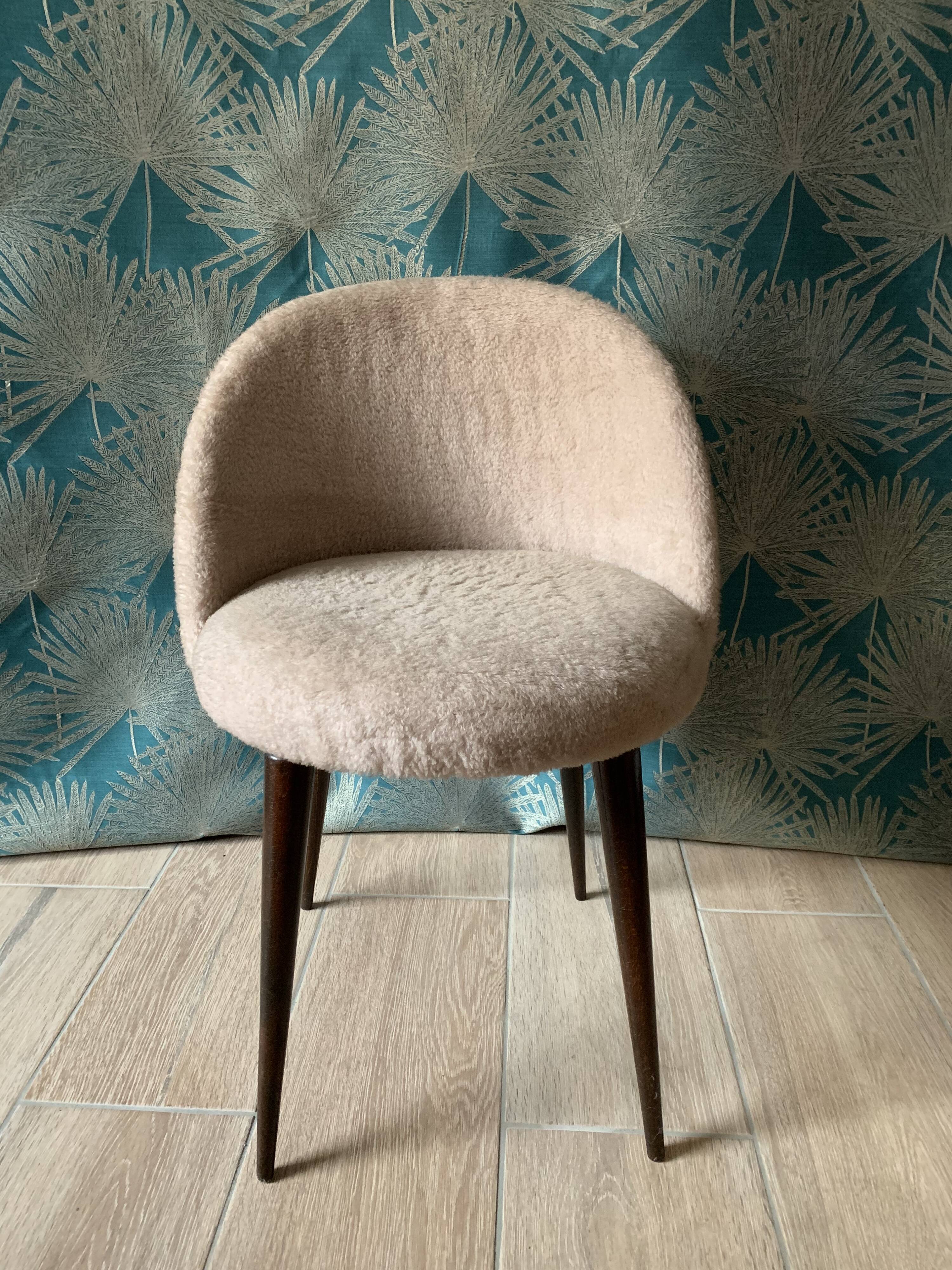 Pair of vintage Moumoute chair