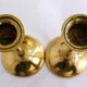 Pair of brass candlesticks