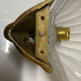 Murano Glass Shell Shaped Sconces Set of 2