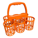 Orange bottle basket