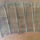 Lot de 5 plaques de propeté en verre PM