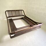 Vintage bamboo /rattan bed