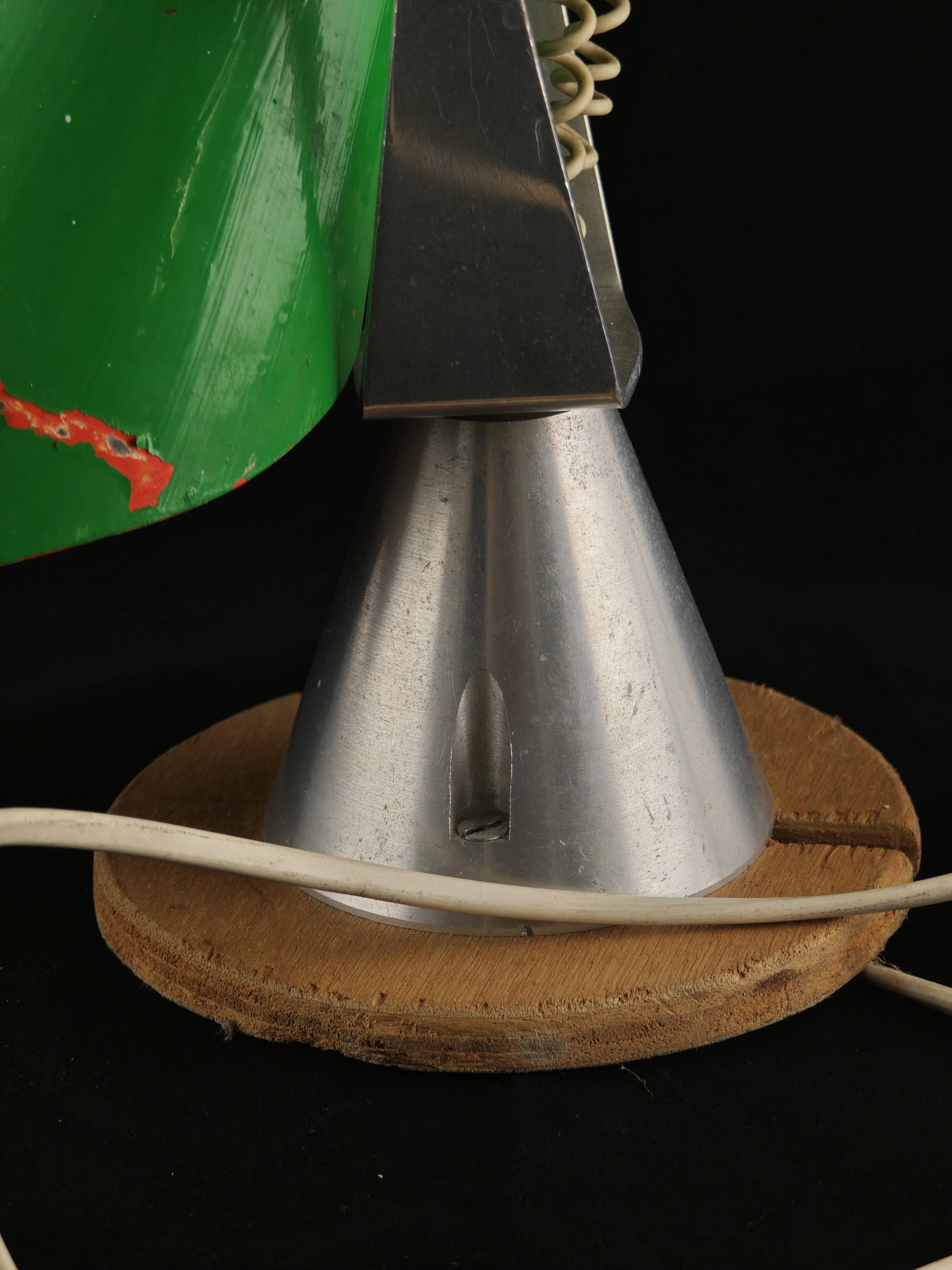 double cone workshop lamp