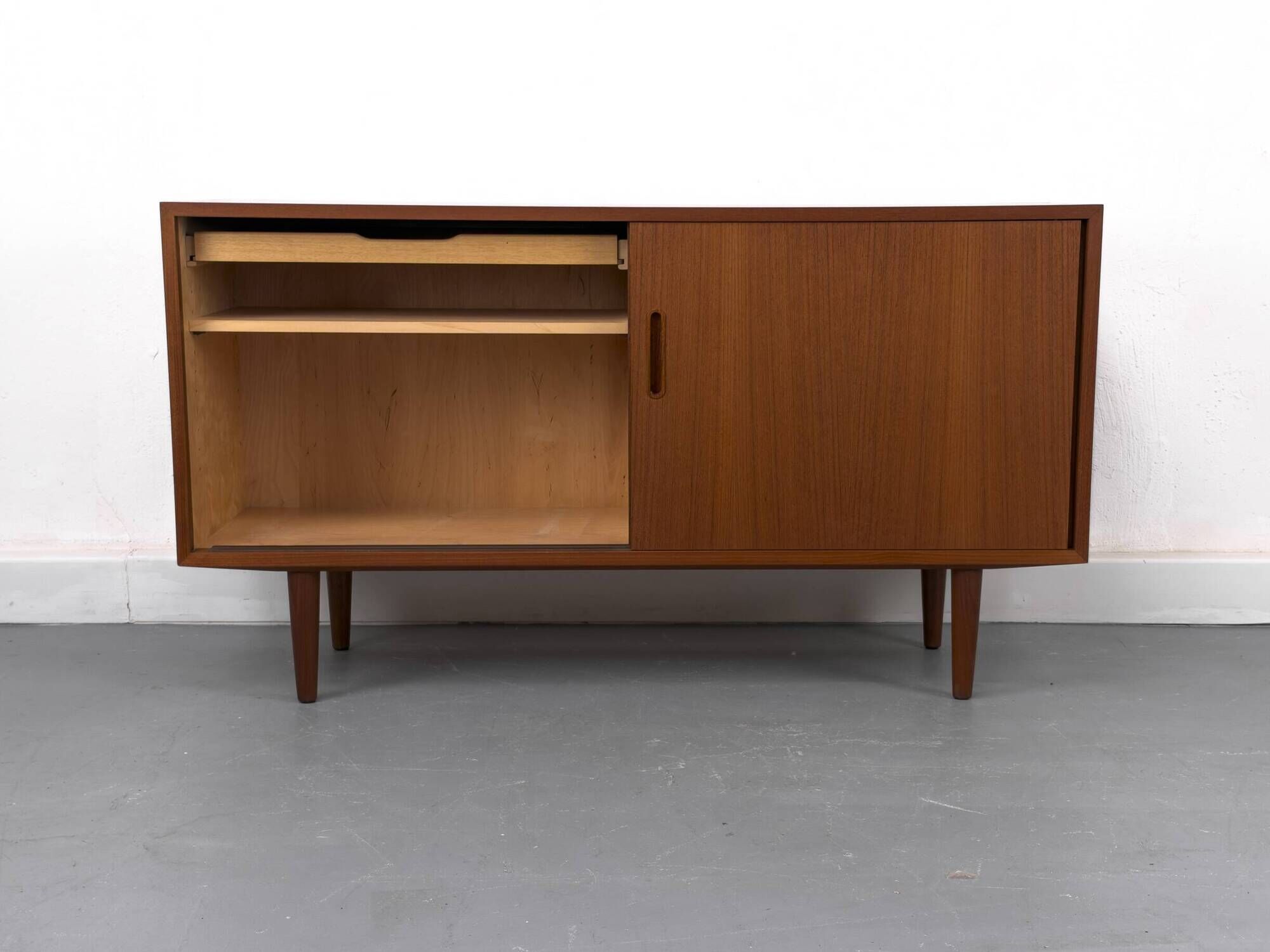 Danish Teak Sideboard by Carlo Jensen for Hundevad & Co., 1960s
