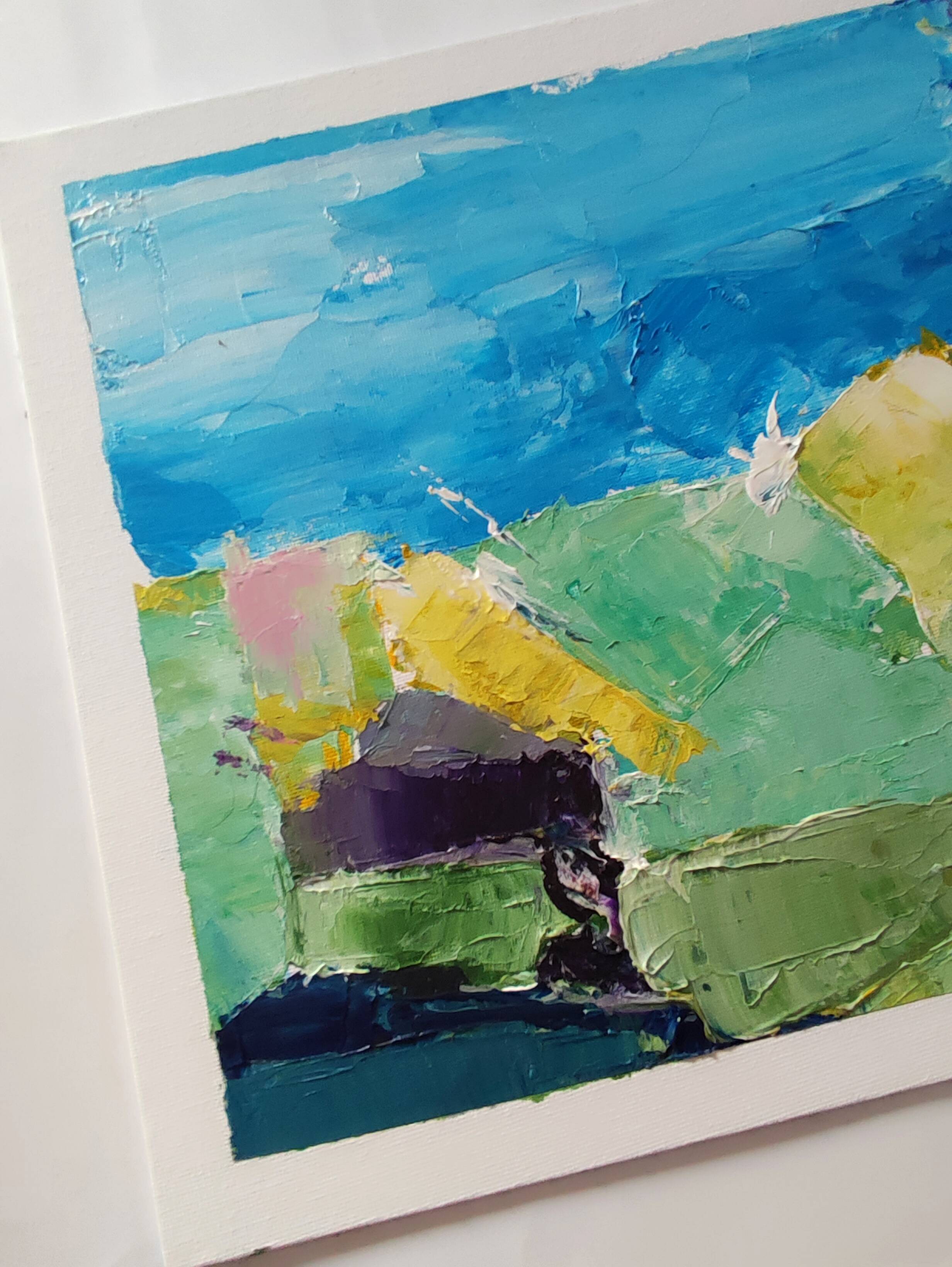 Original painting landscape Provence