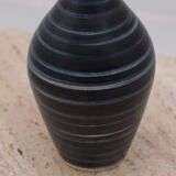 Scandinavian ceramic vase signed, 1960