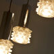 Suspension cascade Raak Amsterdam glass metal years 70