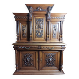 Renaissance two-body sideboard in walnut