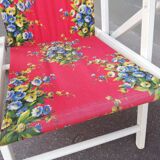 Pair of foldable garden chairs