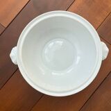 Légumier 26 cm porcelaine blanche
