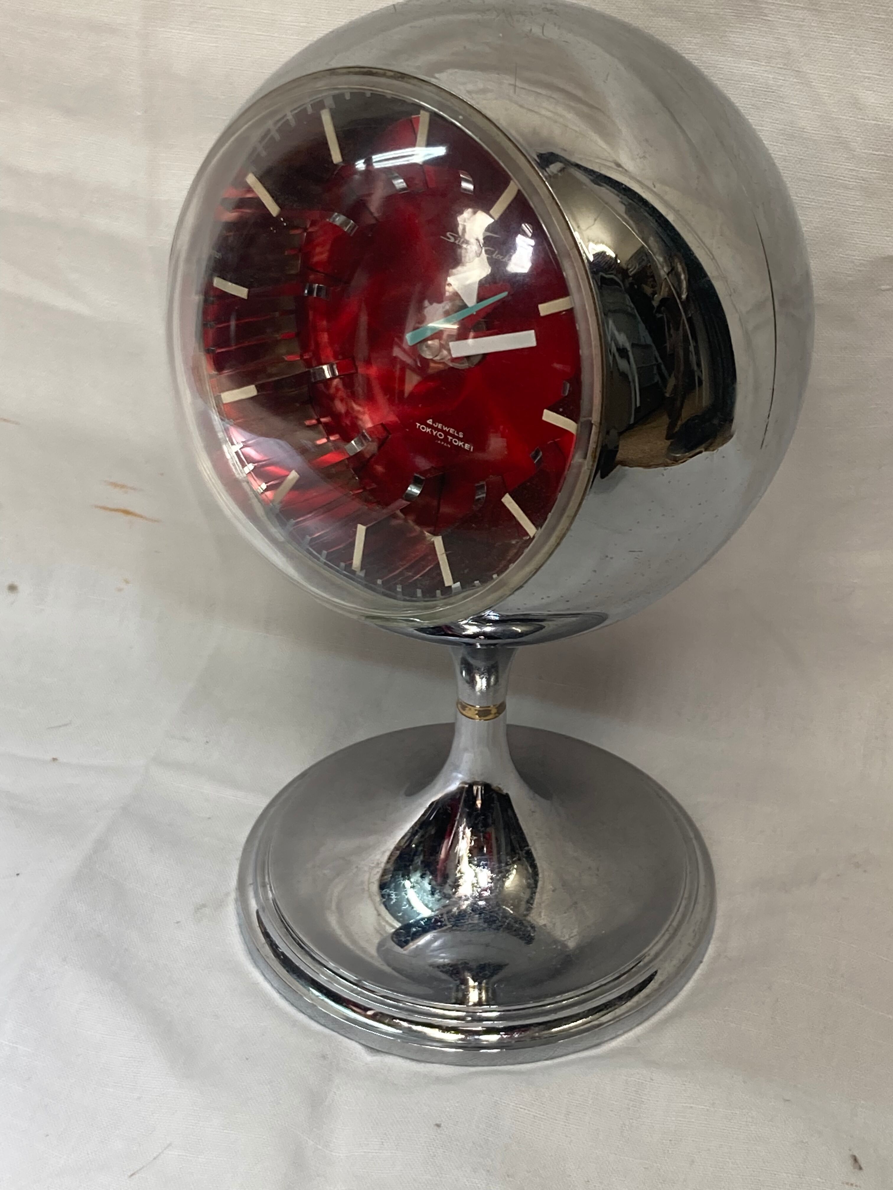 Space age alarm clock, silicon clock, Tokyo | Selency