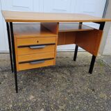 Vintage blond wood desk