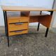 Bureau vintage bois blond